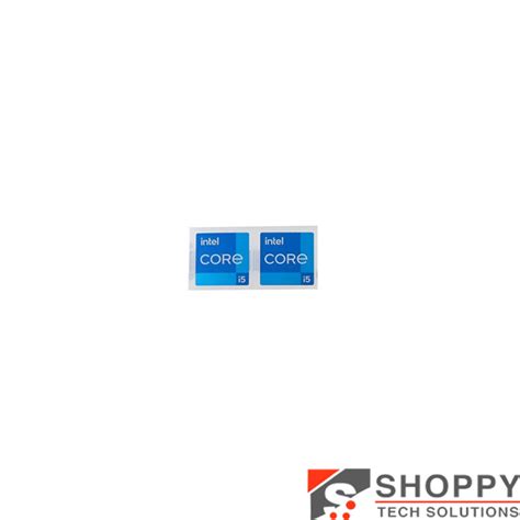 2pcs Intel Core i5 Genuine Sticker - Shoppy Computers & Tech Solutions