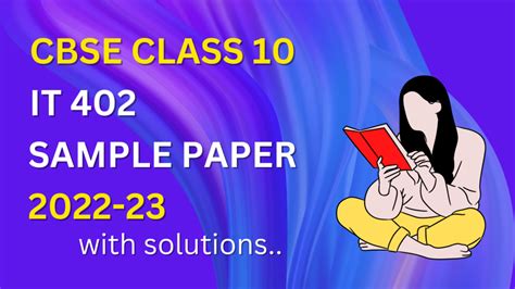 Class 10 It 402 Sample Paper With Solutions 2022 23