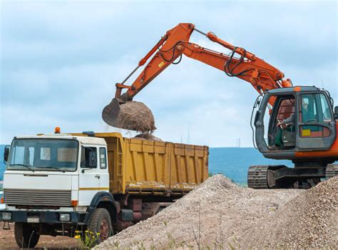 caterpillar dump truck stock  pictures royalty