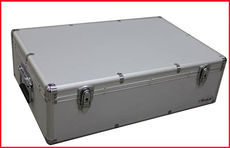 1000 Cd Dvd Premium Aluminum Storage Carrying Case Silver Free Shipping