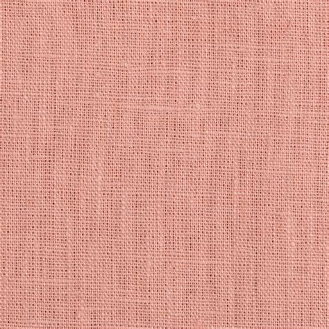 Light Weight Plain Linen Soft Coral Pure Linen Volga Linen