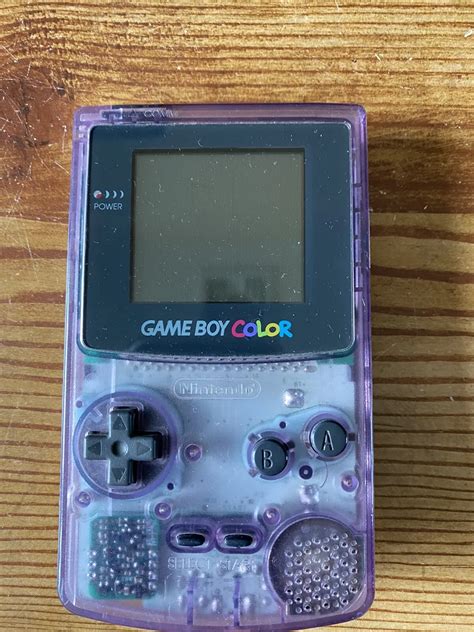 Nintendo Game Boy Color In Atomic Purple Coucherdusoleil Nosybe