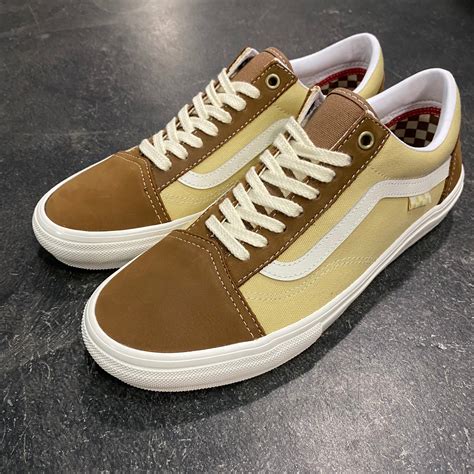 Vans Skate Old Skool Nubuckcanvas Brown 561 Skate