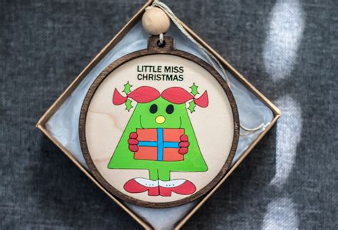 Little Miss Christmas Ornament - Etsy