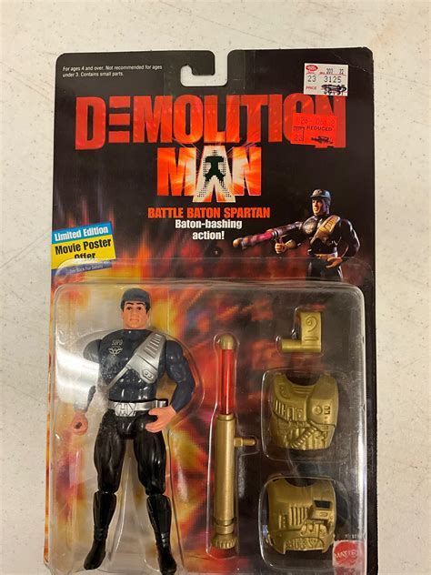 Lot - (6) DEMOLITION MAN Action Figures. 1993, NRFP. Includes: Combat ...