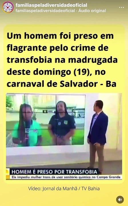 Homem Preso Por Crime De Transfobia Em Carnaval De Salvador V Deo