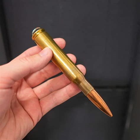 50 BMG 12 7 99 mm NATO Patrone als Anhänger