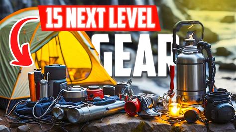 15 NEXT LEVEL CAMPING GEAR GADGETS 2023 WORTH BUYING Camping