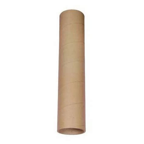 Plain Brown Spiral Paper Core Tube For Packaging Thickness Mm At