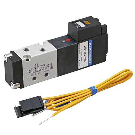 Buy KOGANEI 1 05 MPa 5 Ports AC 100 V Solenoid Valve 110 4E1 PSL AC100