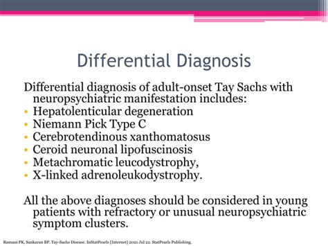 Late Onset Tay Sachs Disease Pptx