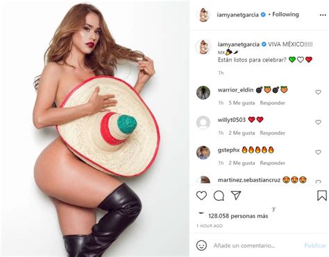 Yanet García Sin Ropa Y Con Sombrero Así Celebró Las Fiestas Patrias