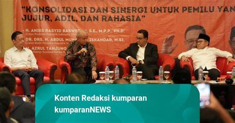 Didukung Para Tokoh Muhammadiyah Anies Ingin Gerakan Perubahan Semakin