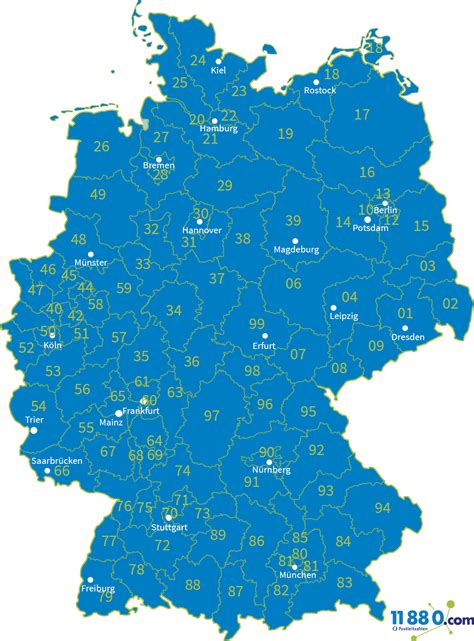 Plz Deutschland Postleitzahlende