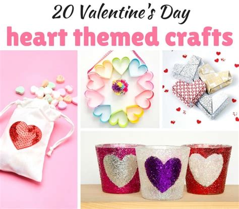 20 Valentine's Day Heart Crafts