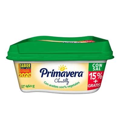 Margarina Primavera Chantilly Chantilly Con Sal 460 G Walmart