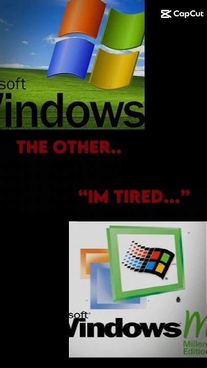 Two Birds On A Wire Windows Me The Worst Os And Windows Xp The