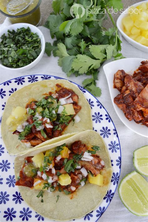 Tacos Al Pastor Veganos Pizca De Sabor