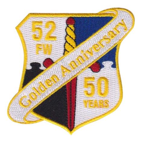 Fw Th Golden Anniversary Patch Nd Fighter Wing Patches