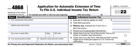 What Is Form 4868 How To Get A Tax Extension Bench Accounting