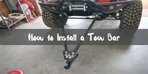 How to Install a Tow Bar: 7 Steps