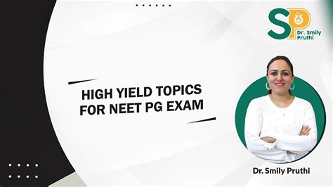 High Yield Topics Of Biochemistry For Neet Exam Youtube