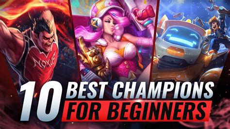 10 Best And Easiest Champions For Beginners League Of Legends Season 10