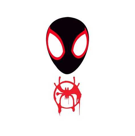 Spider Verse Svg Spider Man Svg Miles Morales Svg Into The Etsy