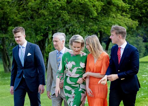 Photo Le Prince Laurent Et La Reine Astrid Fr Re Et Soeur Du Roi