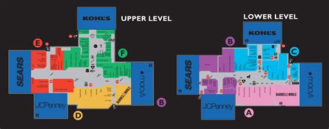 Maplewood Mall Stores Map