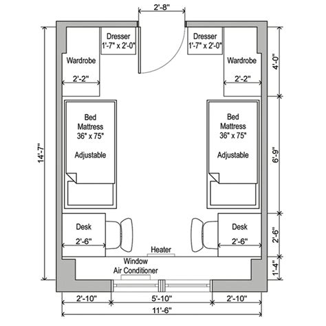 Harvard Dorm Floor Plans Floorplans Click