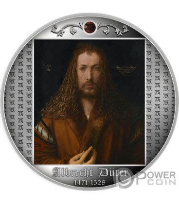 SELF PORTRAIT AT TWENTY EIGHT Albrecht Dürer Monnaie Argent 500 Francs