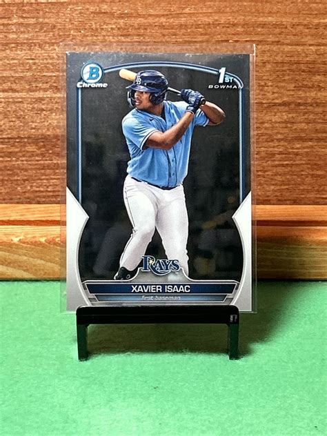 2023 Bowman Chrome Xavier Isaac 1st Prospect BCP 145 Rays EBay