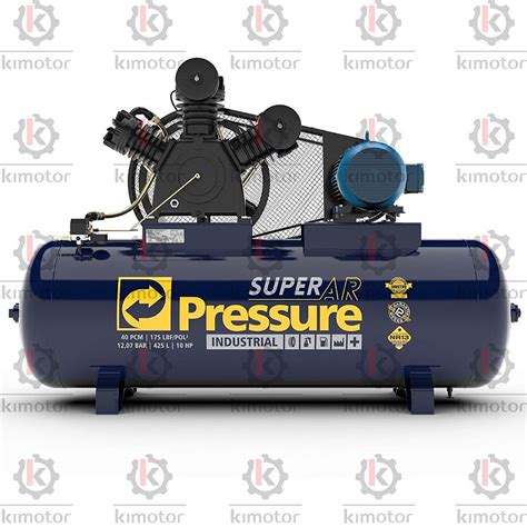 Compressor Pressure Super Ar 40 425W 10HP Kimotor Eletromecânica