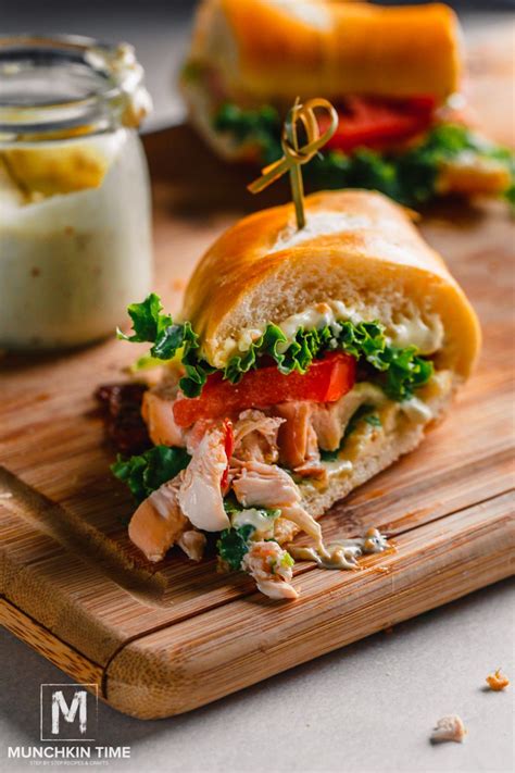 10 Min Chicken Club Sandwich Leftover Rotisserie Chicken Recipe