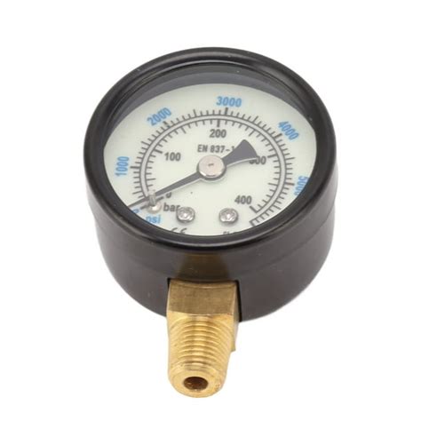 Luminoum Pressure Gauge6000psi Dual Scale Pressure Npt Double Scale