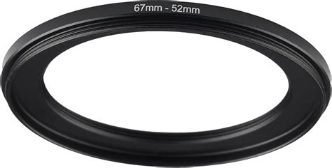 Amazon Mm To Mm Step Up Adapter Rings Filter Adapter Black