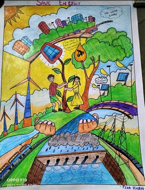 energy conservation poster  students