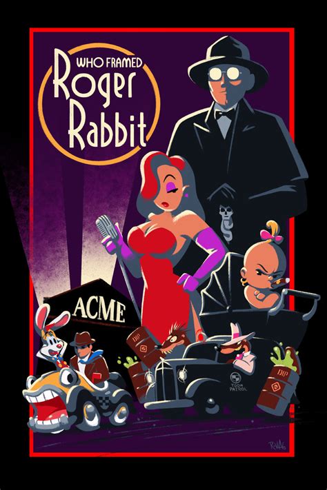 Who Framed Roger Rabbit Movie Poster