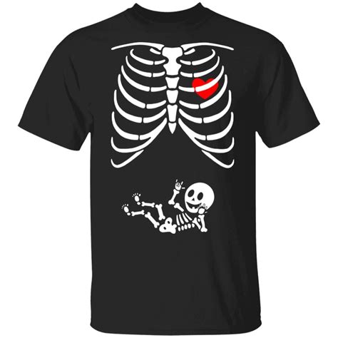 Skeleton Shirt Pregnant | Couple Skeleton Matching - Funny Skeleton Mom ...