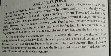 Caged Bird Poem Explained | Sitedoct.org