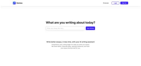 Essay Genius: AI-Powered Assistant for Better Essays, Faster Writing ...