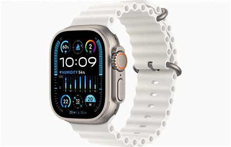 Apple Watch Ultra Ocean Band White