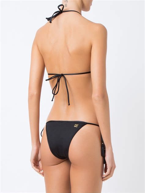 Brigitte Triangle Bikini Set Black Farfetch