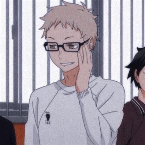 𝑡𝑠𝑢𝑘𝑖𝑠ℎ𝑖𝑚𝑎 𝑘𝑒𝑖 𝙞𝙘𝙤𝙣 Haikyuu Anime Haikyuu Manga Haikyuu Tsukishima