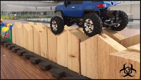 Indoor Wood RC Crawler Course