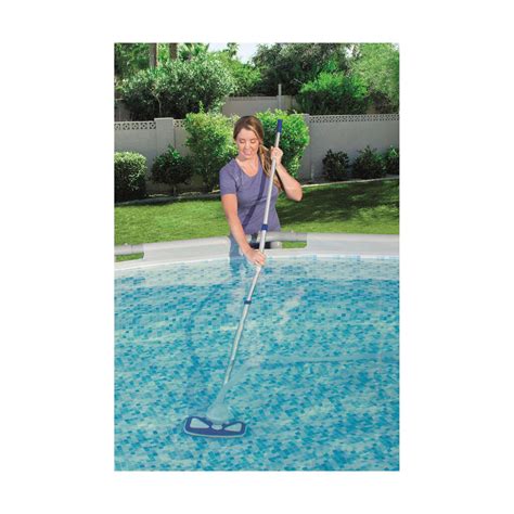 Bestway Poolpflege Set Deluxe Mit Pumpenbetriebenem Poolsauger Skimmer