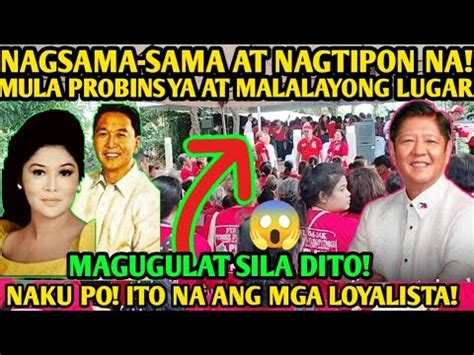 LOYALISTA MULA SA MALAYONG LUGAR SUMUGOD NA NAKU AT ANG DAMI NILA