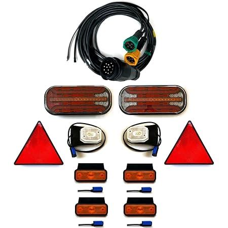 Meltruck Anh Ngerbeleuchtung Set Led R Ckleuchten Laufblinker V V