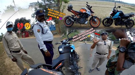 Police Ne Pakad Liya Aap To Challan Dena Padega Exhaust